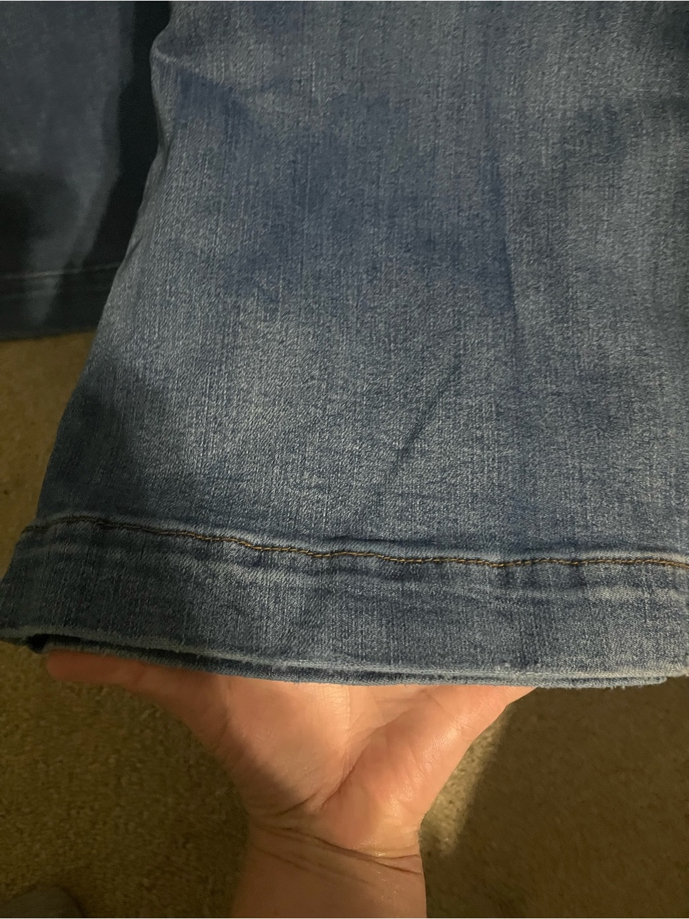 Judy Blue Blue High-Rise Button-Front Denim Overalls SZ L - Picture 8 of 13